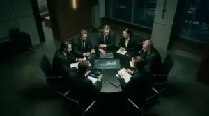 Directors discussing