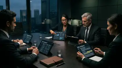 Corporate boardroom